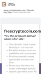 Mobile Screenshot of freecryptocoin.com